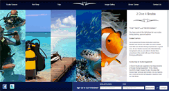 Desktop Screenshot of 2dive4.co.za